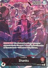 Shanks (English Version 2nd Anniversary Set) - One Piece Promotion Cards - L - OP09-001