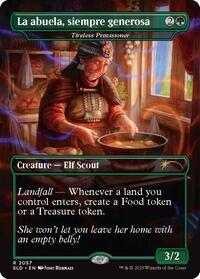 La abuela, siempre generosa - Tireless Provisioner - Secret Lair Drop Series - R - 2057