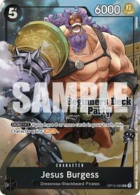 Jesus Burgess (Beginners Deck Party [ST-23] - [ST-28] Winner Pack) - One Piece Promotion Cards - UC - OP10-085