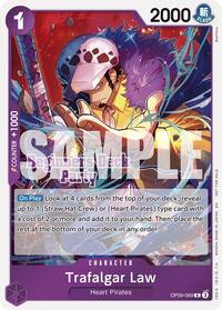 Trafalgar Law (Beginners Deck Party [ST-23] - [ST-28] Participation Pack) - One Piece Promotion Cards - R - OP09-069