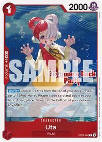 Uta (Beginners Deck Party [ST-23] - [ST-28] Participation Pack) - One Piece Promotion Cards - R - OP09-002