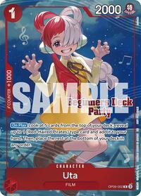 Uta (Beginners Deck Party [ST-23] - [ST-28] Winner Pack) - One Piece Promotion Cards - R - OP09-002