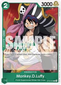 Monkey.D.Luffy (Beginners Deck Party [ST-23] - [ST-28] Participation Pack) - One Piece Promotion Cards - C - ST16-005
