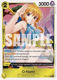 O-Nami (Beginners Deck Party [ST-23] - [ST-28] Participation Pack) - One Piece Promotion Cards - R - OP06-101