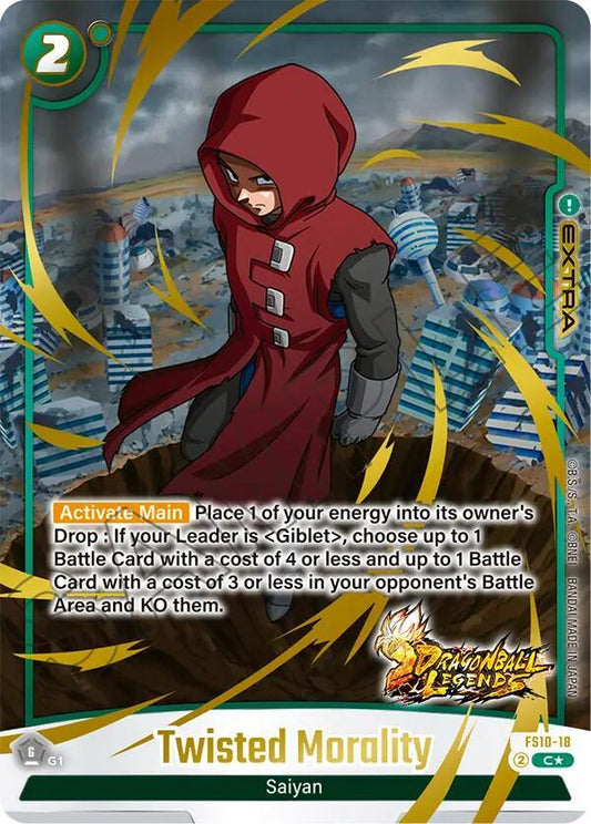 Twisted Morality (Bonus Pack Alternate Art) - Starter Deck 10: Giblet - Common - FS10-18