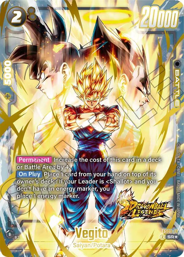 Vegito (Bonus Pack Alternate Art) - Starter Deck 9: Shallot - Super Rare - FS09-16