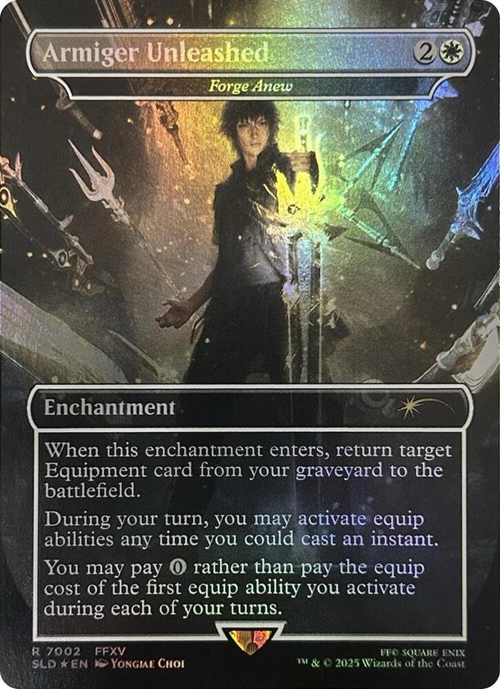 Armiger Unleashed - Forge Anew (Rainbow Foil) - Secret Lair Drop Series - R - 7002