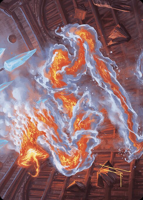 Scalding Viper (Showcase) - Wilds of Eldraine - R - 295
