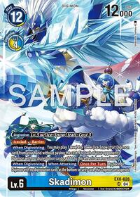 Skadimon (Digimon Liberator Debuggers Set) - Chain of Liberation - Super Rare - EX8-028 SR