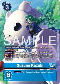 Suzune Kazuki (Digimon Liberator Debuggers Set) - Chain of Liberation - Rare - EX8-066 R