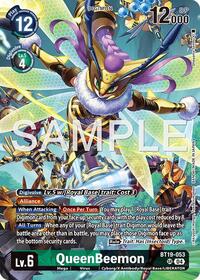 QueenBeemon (Digimon Liberator Debuggers Set) - Release Special Booster 2.0 - Super Rare - BT19-053 SR