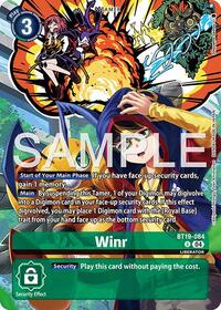 Winr (Digimon Liberator Debuggers Set) - Release Special Booster 2.0 - Uncommon - BT19-084 U