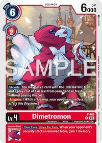 Dimetromon (Store Tournament 2025 Vol.3 Participation Pack) - Digimon Promotion Cards - Promo - P-189 P