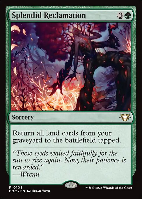 Splendid Reclamation - Commander: Edge of Eternities - R - 108