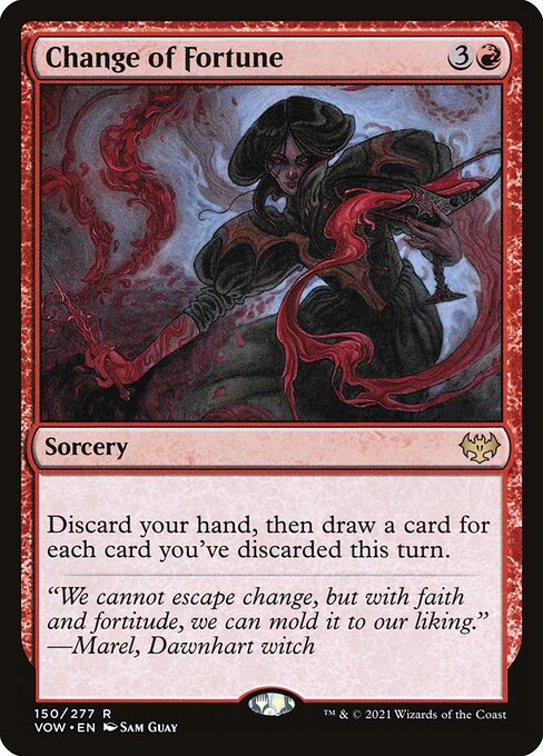 Change of Fortune - Innistrad: Crimson Vow - R - 150