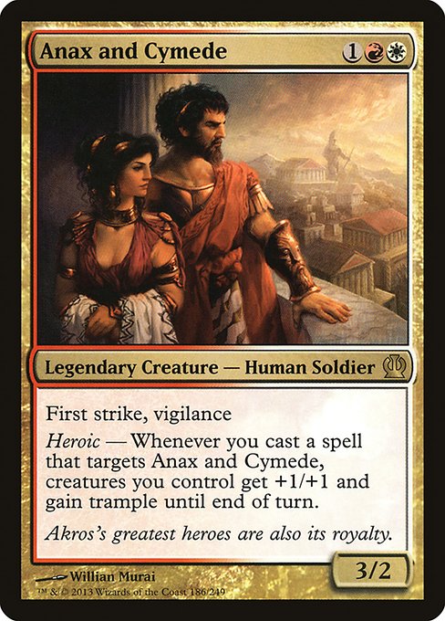 Anax and Cymede - Theros - R - 186