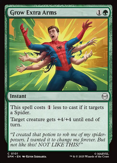 Grow Extra Arms - Marvel's Spider-Man - C - 101