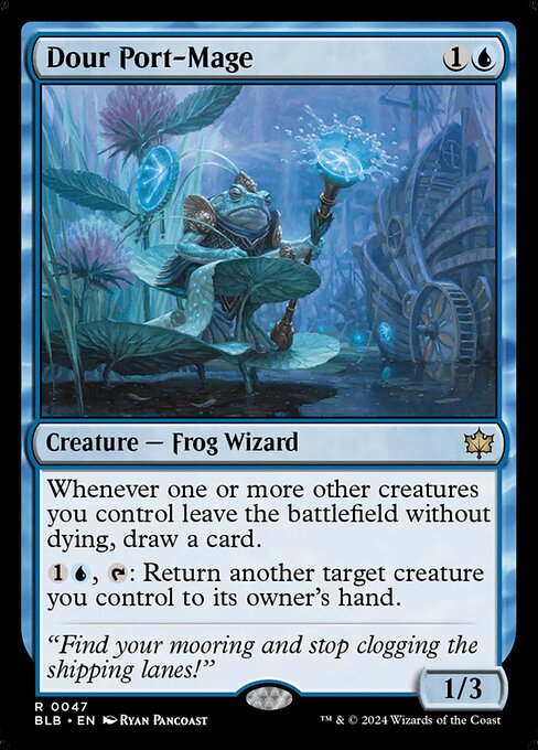 Dour Port-Mage - Promo Pack: Bloomburrow - R - 47