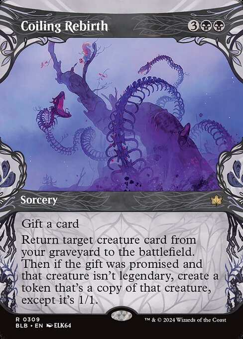 Coiling Rebirth (Showcase) - Bloomburrow - R - 309