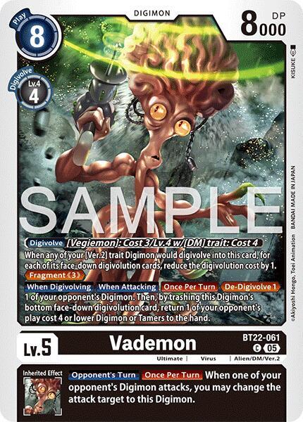 Vademon - Cyber Eden - Common - BT22-061 C