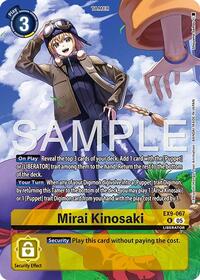 Mirai Kinosaki (Digimon Liberator Debuggers Set) - Versus Monsters - Rare - EX9-067 R