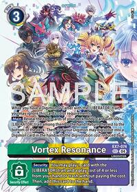 Vortex Resonance (Digimon Liberator Debuggers Set) - Digimon LIBERATOR - Secret Rare - EX7-074 SCR