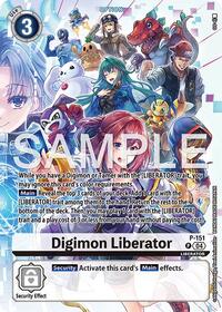 Digimon Liberator - P-151 (Digimon Liberator Debuggers Set) - Digimon Promotion Cards - Promo - P-151 P