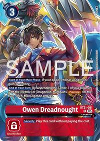 Owen Dreadnought (Digimon Liberator Debuggers Set) - World Convergence - Rare - BT21-081 R