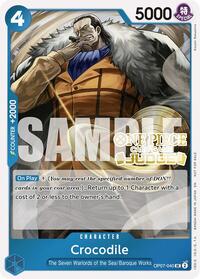 Crocodile (Judge Pack Vol. 6) - One Piece Promotion Cards - UC - OP07-040