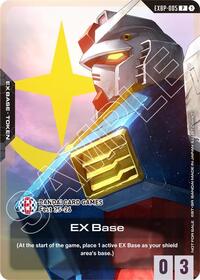 EX Base (EXBP-005) (Mobile Suit Gundam) - Promotional EX Base Tokens - Promo - EXBP-005