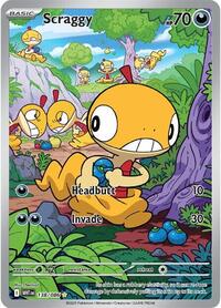 Scraggy - 138/086 - SV: White Flare - Illustration Rare - 138/086