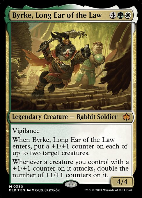 Byrke, Long Ear of the Law - Bloomburrow - M - 380