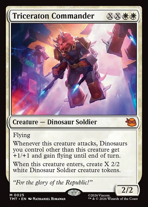 Triceraton Commander - Teenage Mutant Ninja Turtles - M - 25