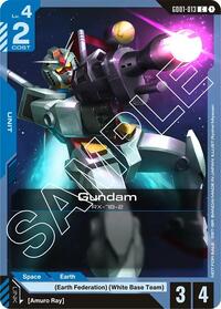 Gundam (GD01-013) (Launch Kit 01) - Gundam Promotional Cards - Common - GD01-013