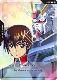 Resource (RP-007) (Mobile Suit Gundam SEED) - Promotional Resource Tokens - Promo - RP-007