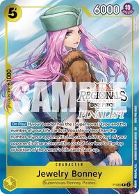 Jewelry Bonney (Offline Regional Finalist Card Set 2025 Vol.2) - One Piece Promotion Cards - PR - P-085