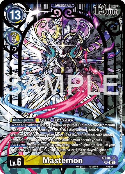 Mastemon (Premium Heroines Set Ver.2) - Starter Deck 10: Parallel World Tactician - Super Rare - ST10-06 SR