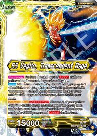 Vegito // SS Vegito, Transcendent Rage - Prismatic Clash - Uncommon - BT28-079