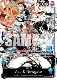 Ace & Newgate (Parallel) - Starter Deck 22: Ace & Newgate - L - ST22-001