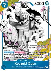 Kouzuki Oden (Parallel) - Starter Deck 22: Ace & Newgate - SR - ST22-005