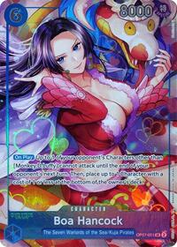 Boa Hancock (Seven Warlords of the Sea Binder Set) - One Piece Promotion Cards - SR - OP07-051