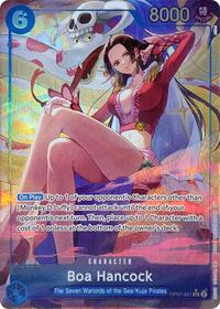 Boa Hancock (Seven Warlords of the Sea Binder Set) (Alternate Art) - One Piece Promotion Cards - SR - OP07-051