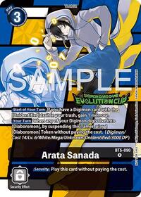 Arata Sanada (Evolution Cup 2025 Vol. 2) - Battle of Omni - Rare - BT5-090 R