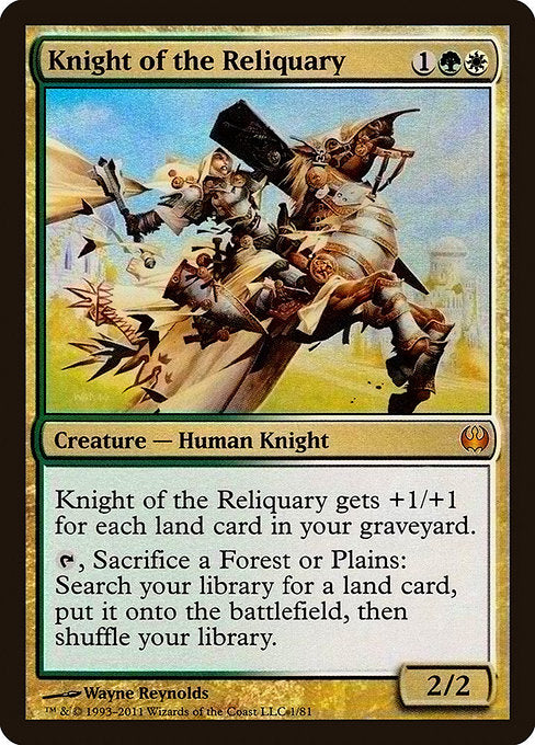 Knight of the Reliquary - Duel Decks: Knights vs. Dragons - M - 1