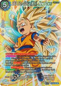 SS3 Son Goku (Mini), New Power - Prismatic Clash - Super Rare - BT28-033