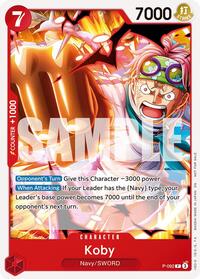 Koby (OP12 Release Event) - One Piece Promotion Cards - PR - P-092