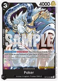 Poker - Legacy of the Master Release Event Cards - C - OP12-091