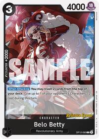 Belo Betty - Legacy of the Master Release Event Cards - C - OP12-090