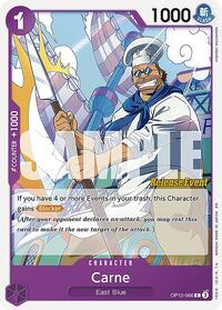 Carne - Legacy of the Master Release Event Cards - C - OP12-066
