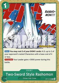 Two-Sword Style Rashomon - Legacy of the Master Release Event Cards - C - OP12-038